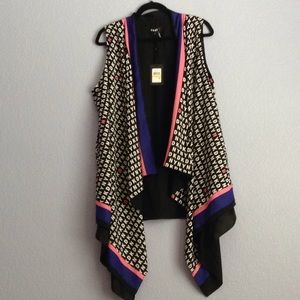 Donna Karen Flowing Vest